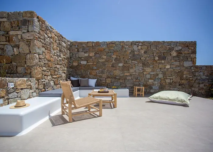 Only Yours , Mykonos - Private Pool & Sea View Near Scorpios Apartament