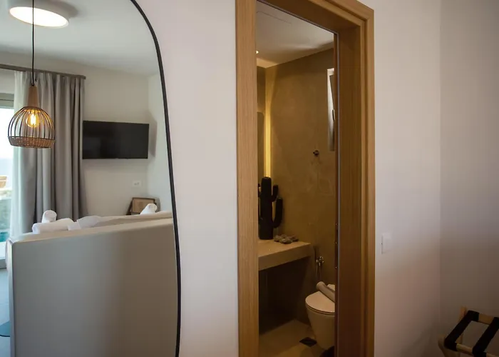 Only Yours , Mykonos - Private Pool & Sea View Near Scorpios Apartament *