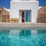 Only Yours , Mykonos - Private Pool & Sea View Near Scorpios Apartment *
