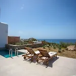 Only Yours , Mykonos - Private Pool & Sea View Near Scorpios 아파트 프라가