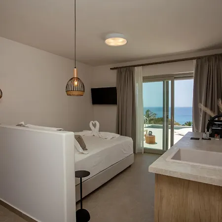 Apartment Only Yours , Mykonos - Private Pool & Sea View Near Scorpios *