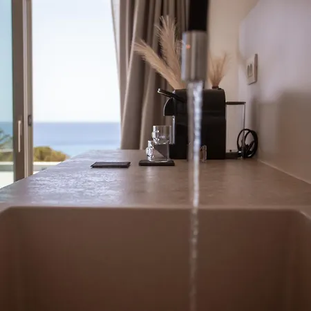 公寓 Only Yours , Mykonos - Private Pool & Sea View Near Scorpios *
