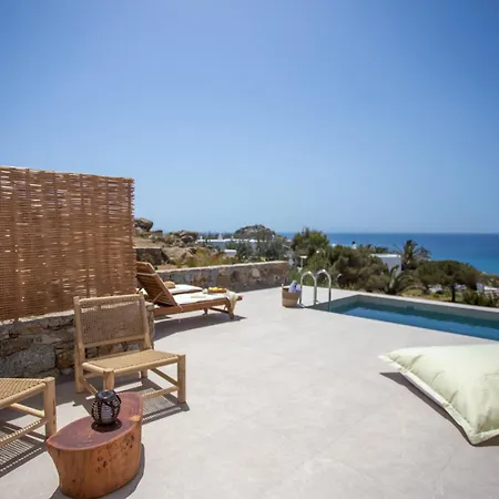 Only Yours , Mykonos - Private Pool & Sea View Near Scorpios 公寓 帕瑞加