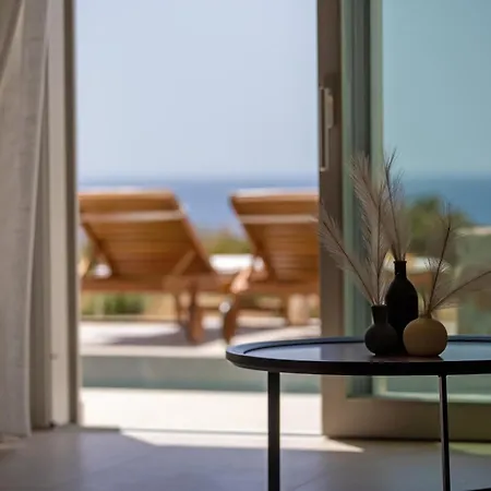 Only Yours , Mykonos - Private Pool & Sea View Near Scorpios * 帕瑞加