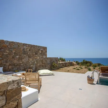 公寓 Only Yours , Mykonos - Private Pool & Sea View Near Scorpios