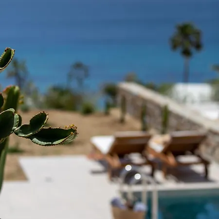 Only Yours , Mykonos - Private Pool & Sea View Near Scorpios 公寓 帕瑞加