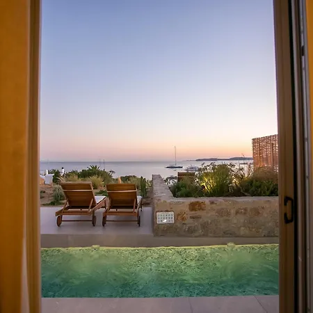 Only Yours , Mykonos - Private Pool & Sea View Near Scorpios Apartment Strand Paraga
