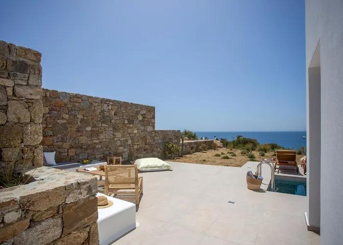Lejlighed Only Yours , Mykonos - Private Pool & Sea View Near Scorpios
