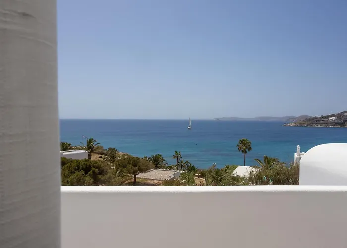 Only Yours , Mykonos - Private Pool & Sea View Near Scorpios Lejlighed *