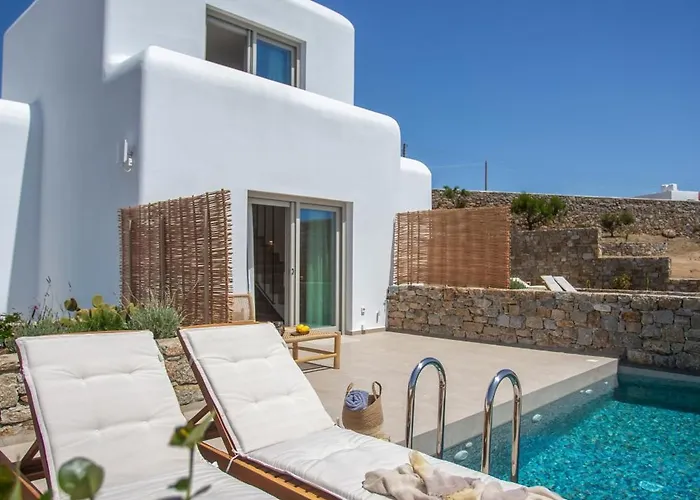 Only Yours , Mykonos - Private Pool & Sea View Near Scorpios
